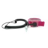 Wrist Strap, Adjustable, 1/8" (4mm) Snap, 6 ft. Cord, Pink redirect to product page
